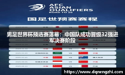 男足世界杯预选赛落幕：中国队成功晋级32强进军决赛阶段