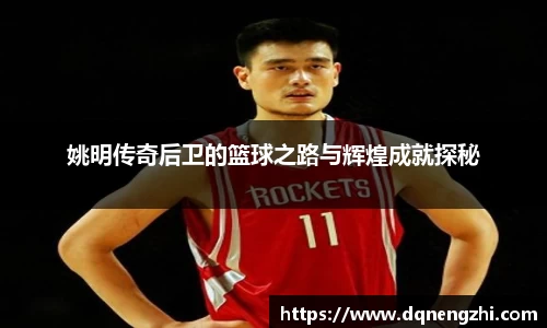 姚明传奇后卫的篮球之路与辉煌成就探秘