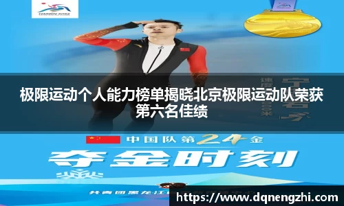 极限运动个人能力榜单揭晓北京极限运动队荣获第六名佳绩